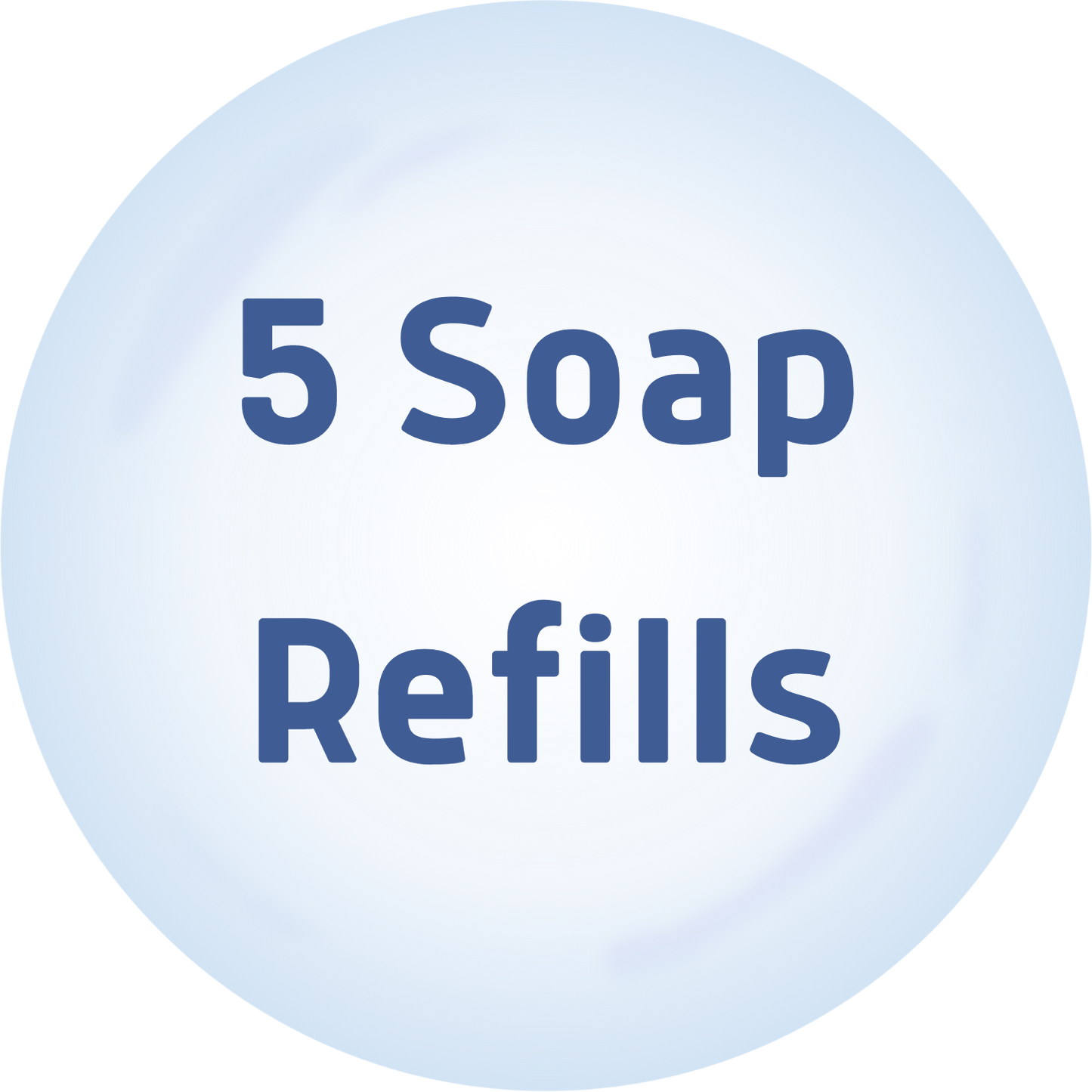 Bubble Refill Soap Packs
